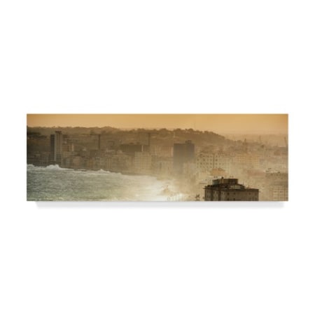 Philippe Hugonnard 'Havana Sunrise III' Canvas Art,16x47